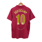 Arsenal BERGKAMP #10 Maillot de football domicile rétro 2005/06